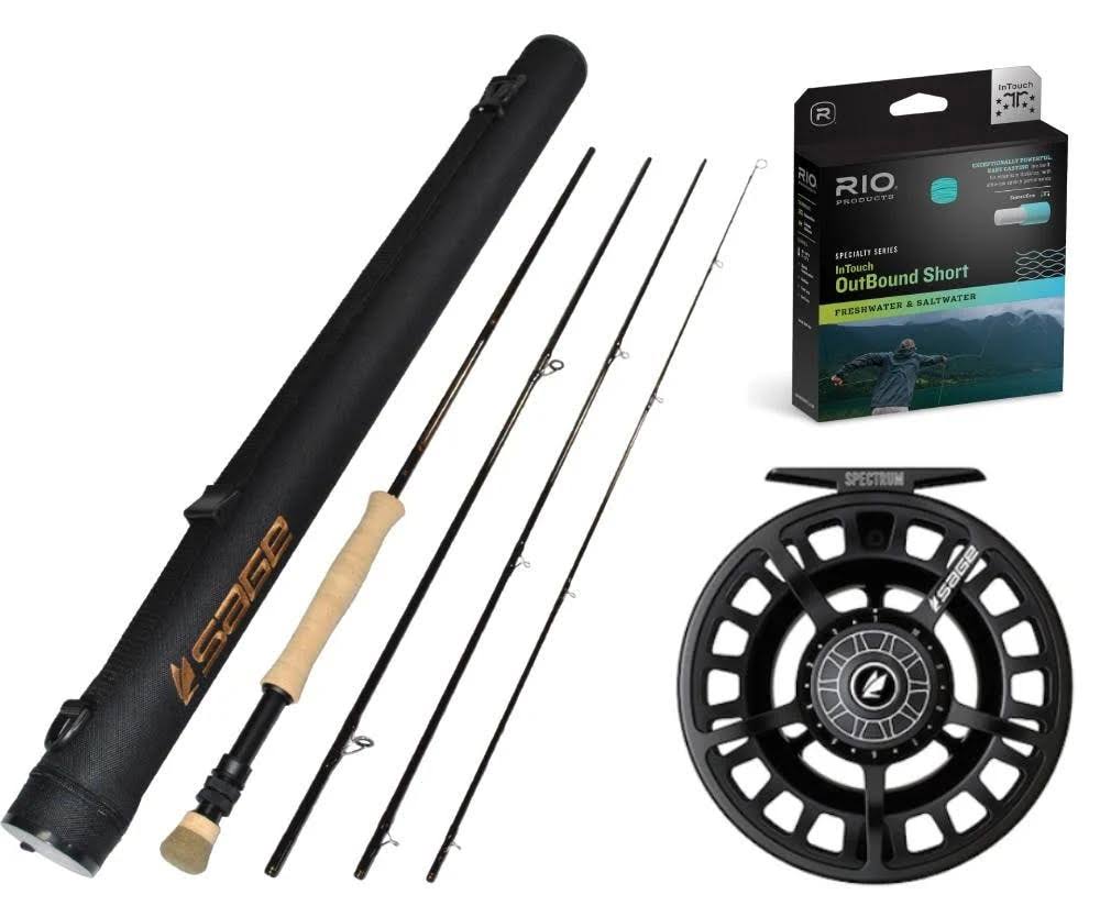 6wt 8&9x22 Fly Rod Outfit W83443