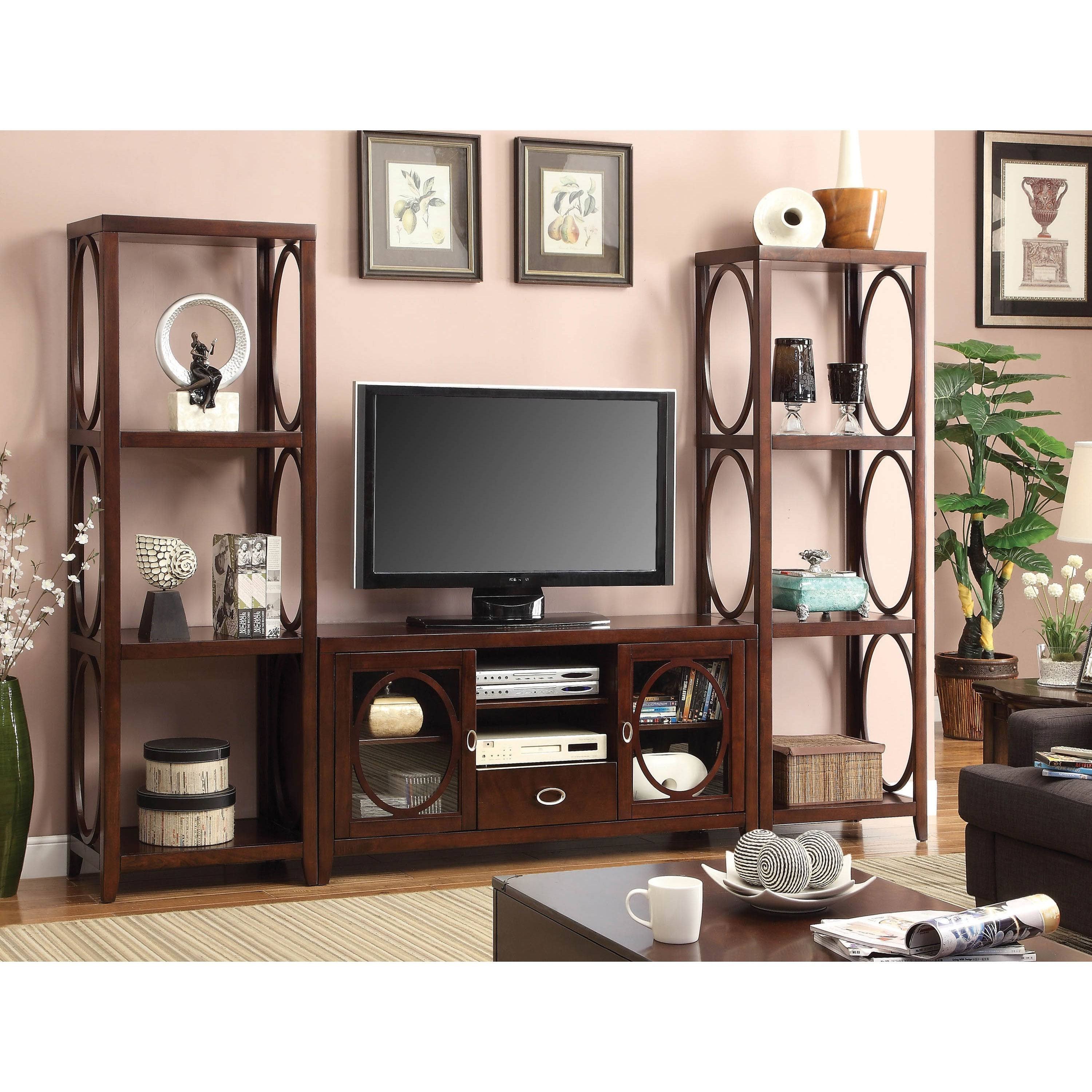 Cherry 3-Shelf Pier Cabinet I999951
