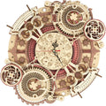 3D Wooden Puzzles Clock DIY 168 PCS Mechanical Model Kits Z821595