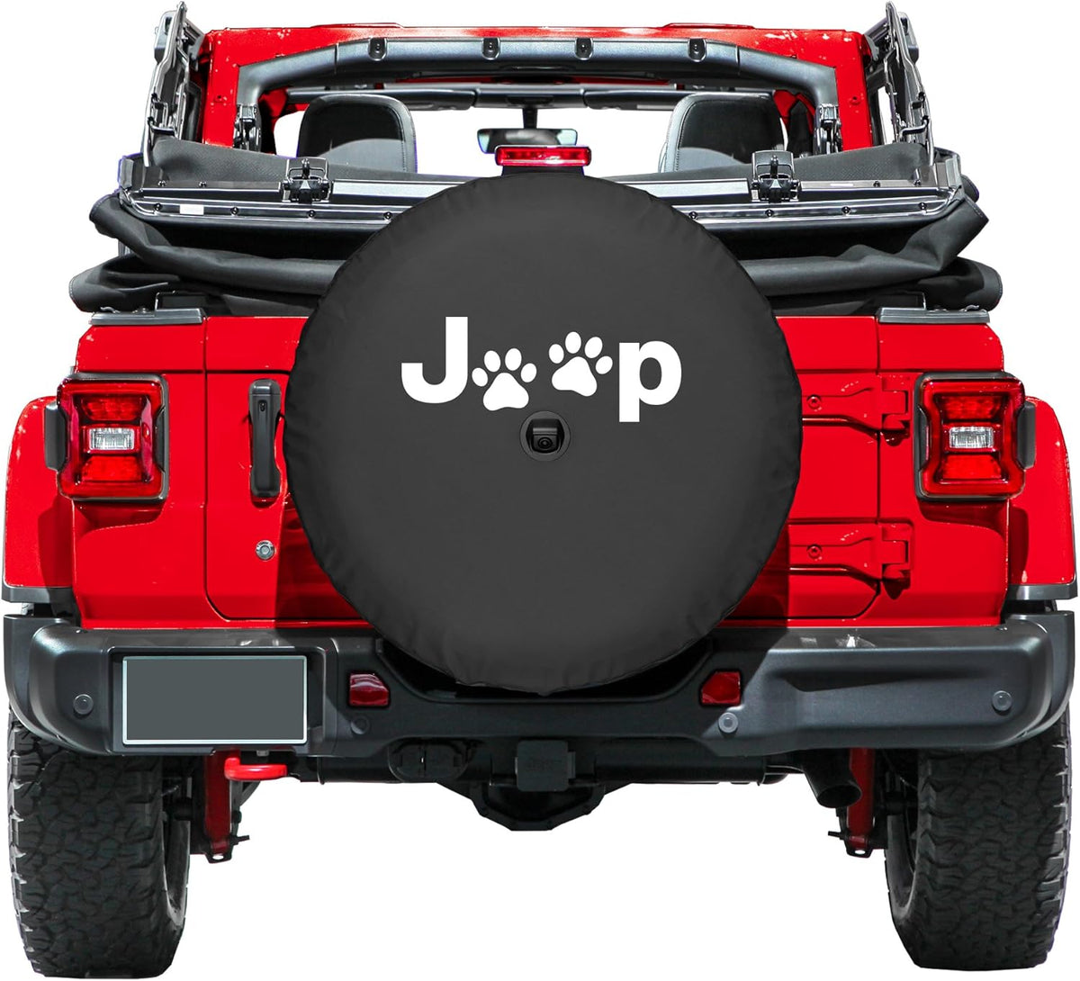 32" Soft Tire Cover for Jeep Wrangler JL with Back-up Camera Pack of 2 T211685