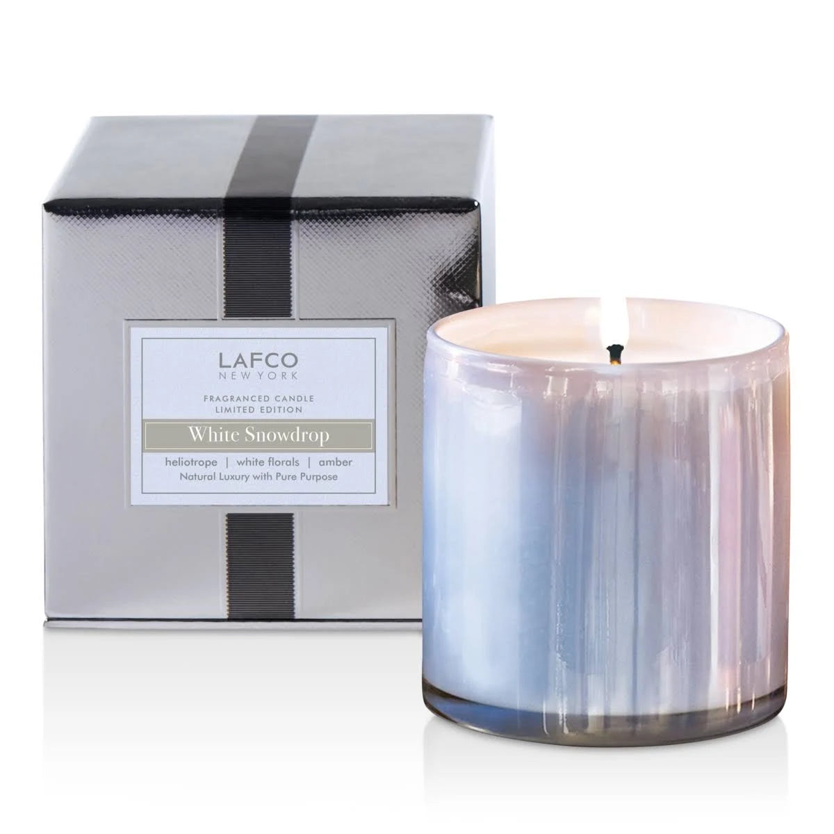 White Snowdrop Candle 6.5 oz F42193