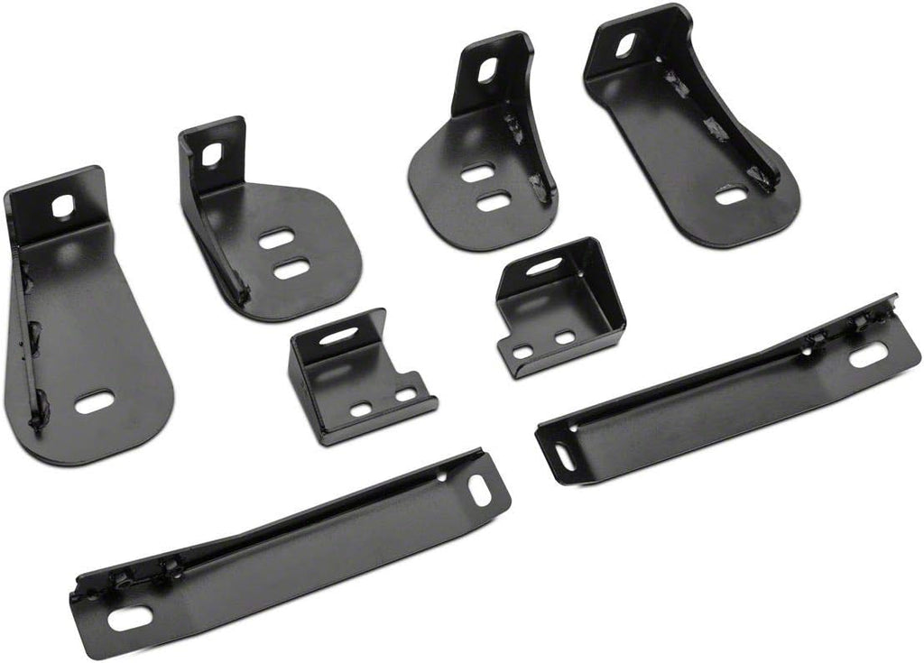 Black 3-Inch Side Step Bars K734481
