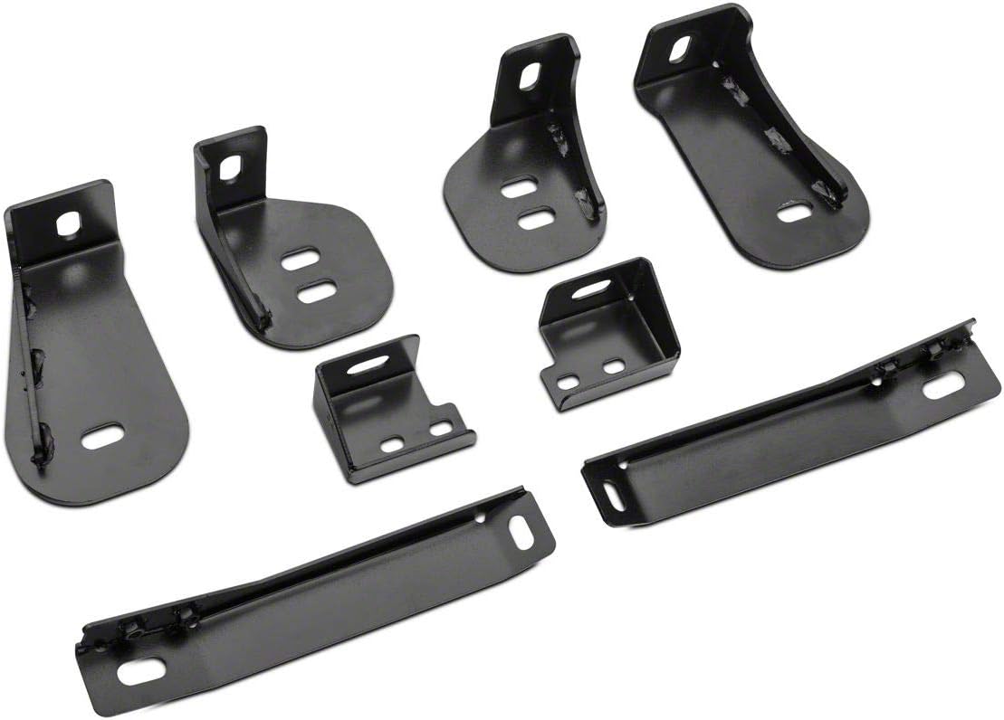 Black 3-Inch Side Step Bars K734481