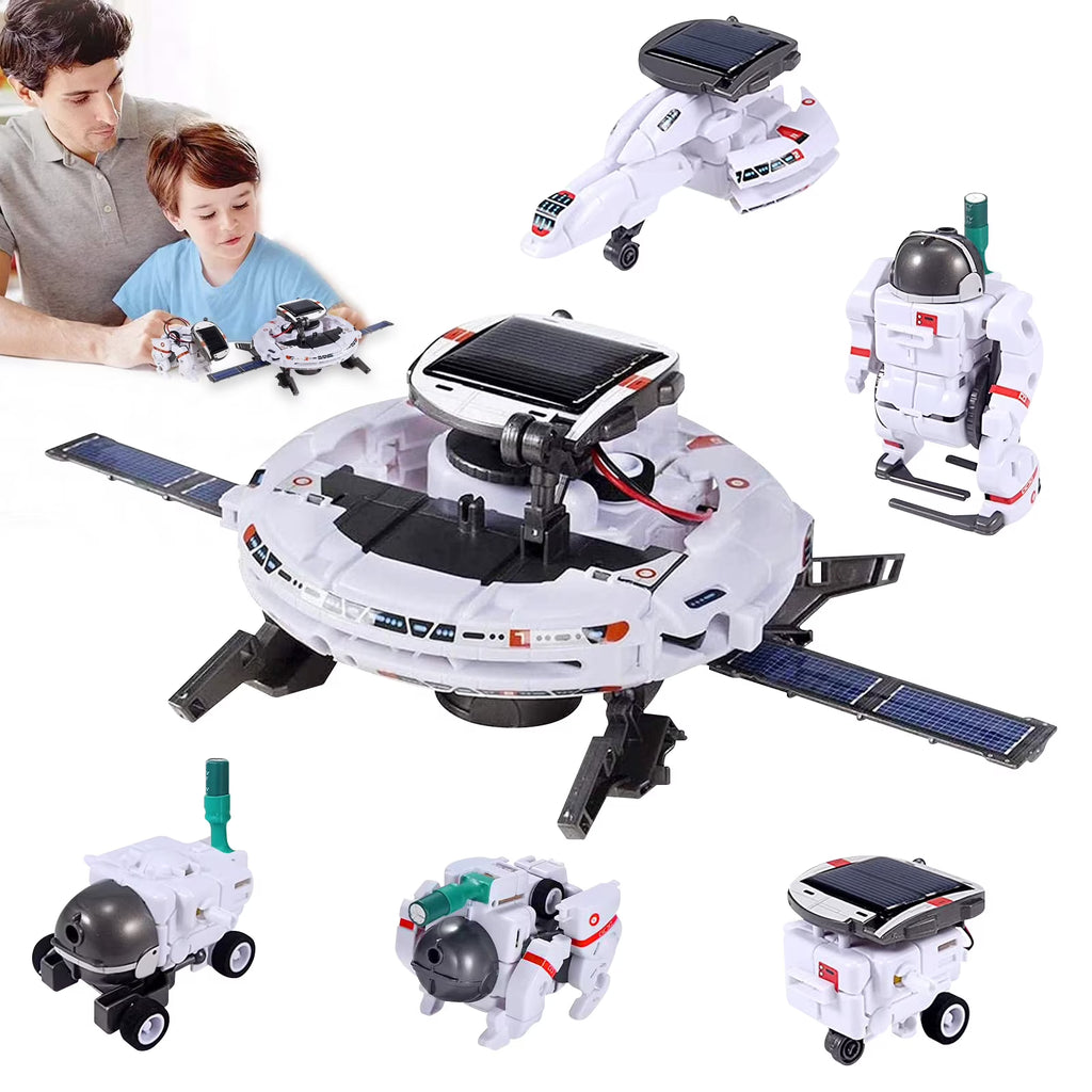 6-in-1 Solar Robot STEM Science Kits X18740