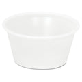 Translucent Plastic Souffle Cups, 2 oz, 200/Bag U842935