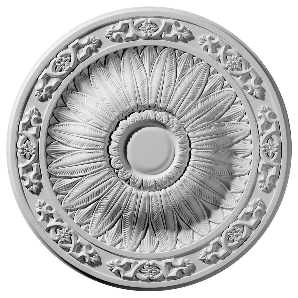 Ceiling Medallion Platinum Finished R799