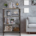 Metal Etagere Bookcase, 4 Shelves P887427