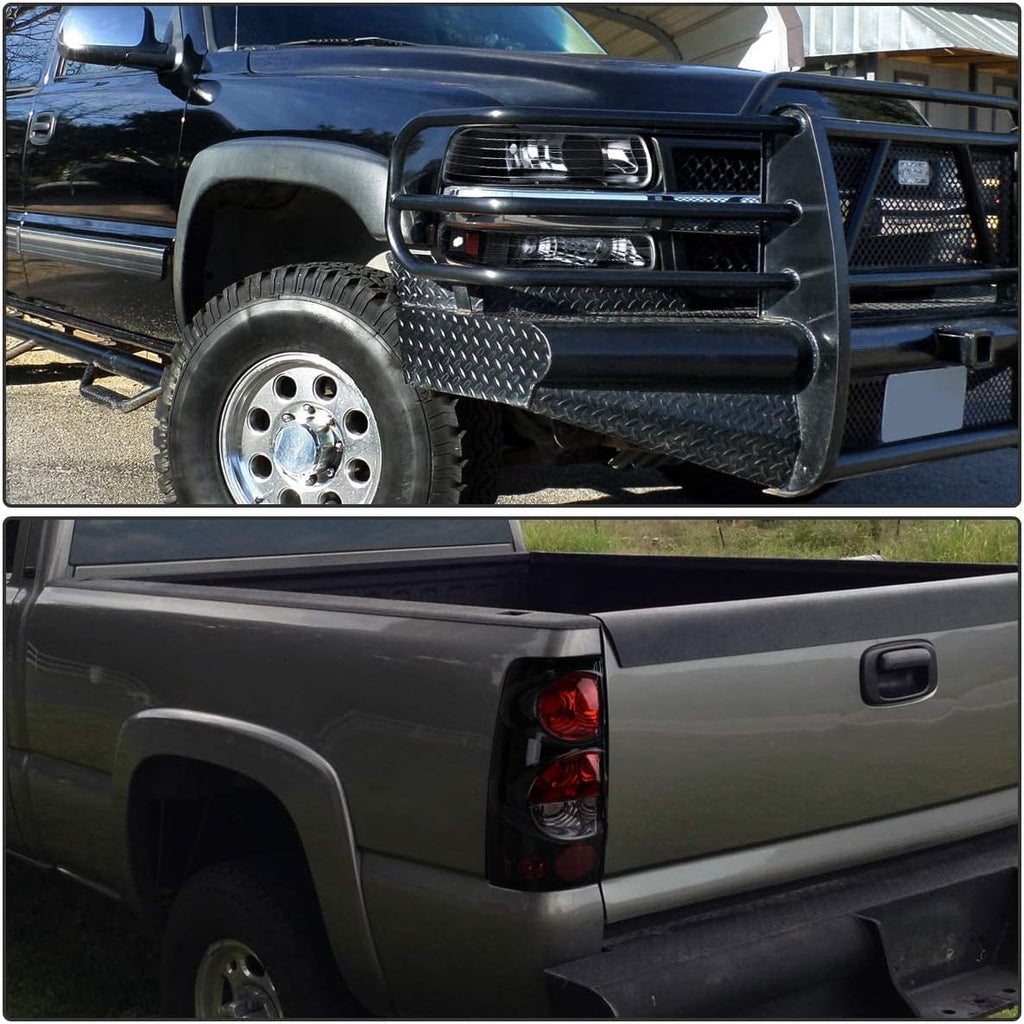Headlight Assembly and Taillights for Chevy Silverado 1500 2500 A99040