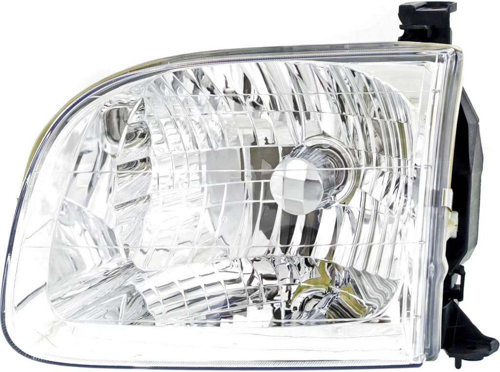 Head Light Assembly Driver Side with Bulbs Pack of 2 Q3139