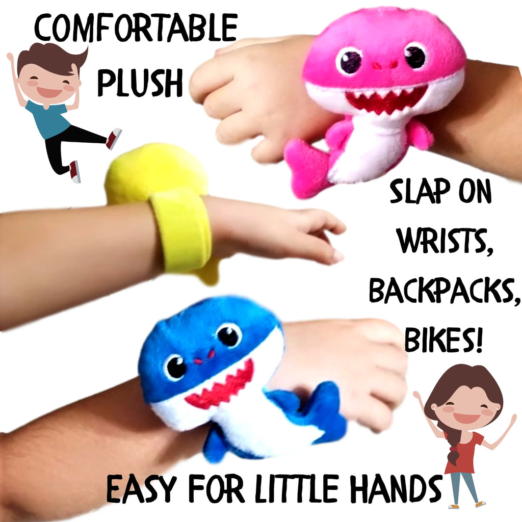 Yellow Baby Shark Plush Toddler Backpack Play Set E59703