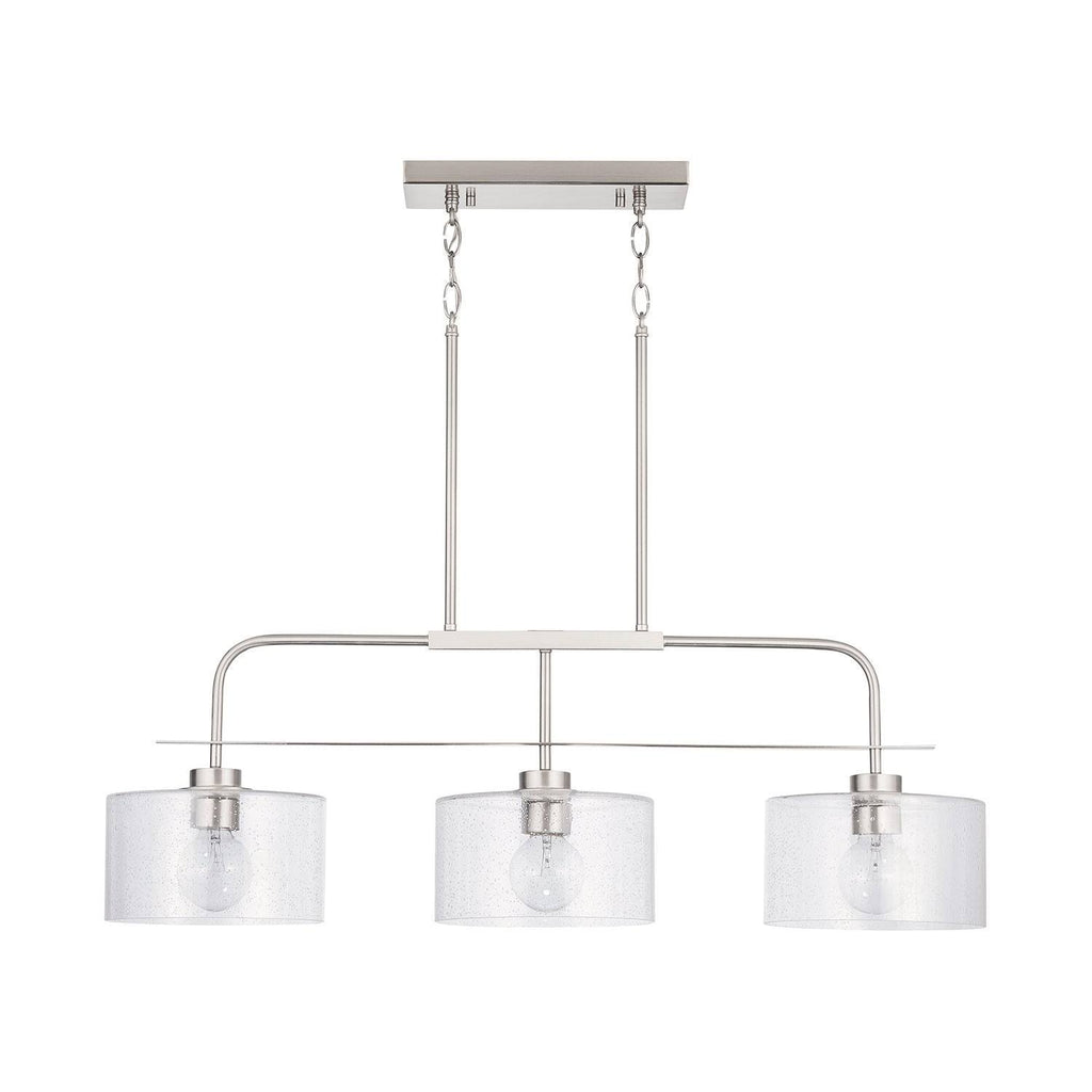 3 Light Island, Brushed Nickel J58865