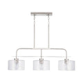 3 Light Island, Brushed Nickel J58865