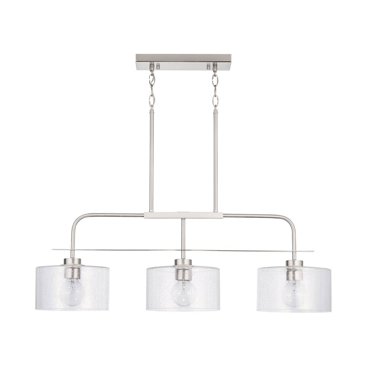 3 Light Island, Brushed Nickel J58865