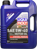 5W-40 Synthetic Motor Oil 5 Liter Pack of 2 B572216