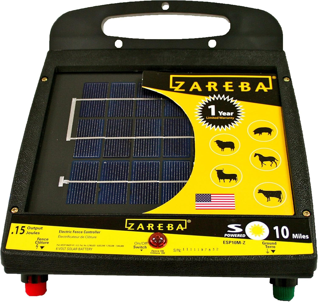 10-Mile Solar Electric Fence Charger U46655