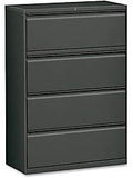 Charcoal 4-Drawer Lateral File M4056