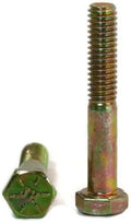 Hex Cap Screws Grade 8 Yellow Zinc - 5/8x22-18 x 5x22 PT - Qty: 25 S29946