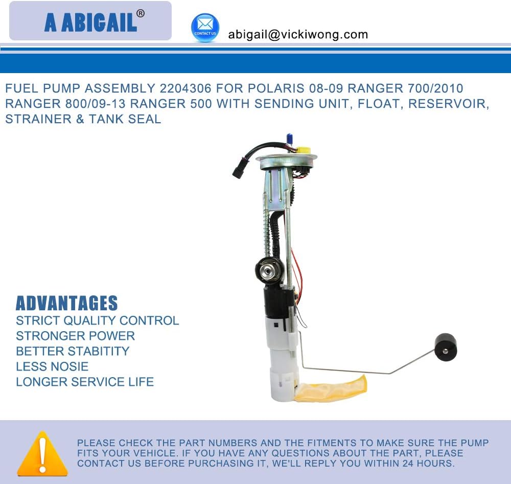 Fuel Pump Assembly Pack of 2 V33500