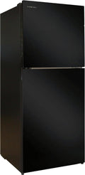 Black 11 CU FT Frost Free Double Door RV Refrigerator Z1272