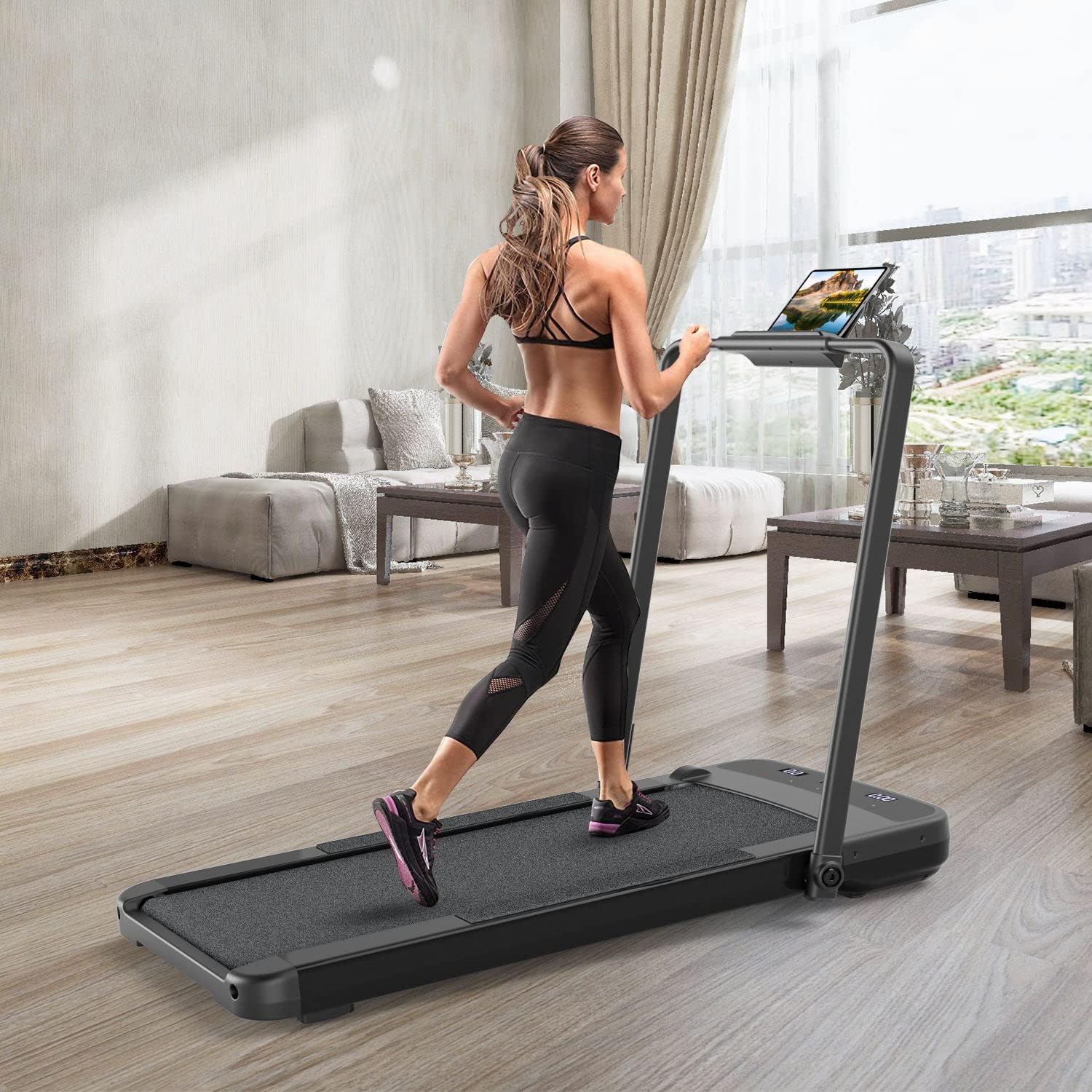 Under Desk 2 in 1 Folding Treadmill Walking Pad V677953