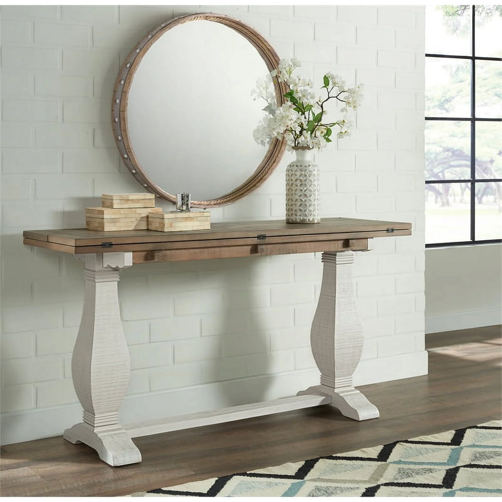 Solid Wood Flip Top Sofa Table G28815