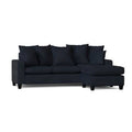 Bronco Peacock Reversible Sofa u0026 Chaise M18103