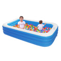 Inflatable Swimming Pool, 120" X 72" X 22" F35318