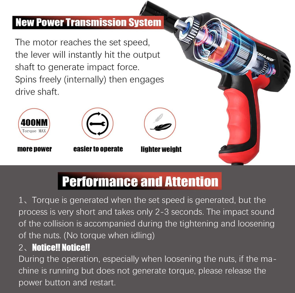 1/2 Inch 12 Volt Portable Electric Impact Wrench Kit with Sockets and Carry Case H45855