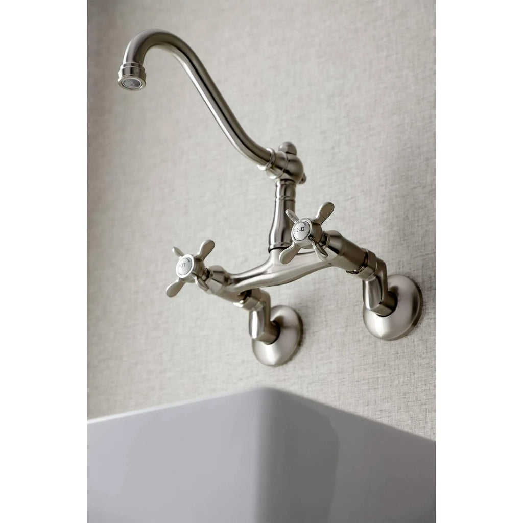 Oil Rubbed Bronze Wall Mount Kitchen Faucet L99295