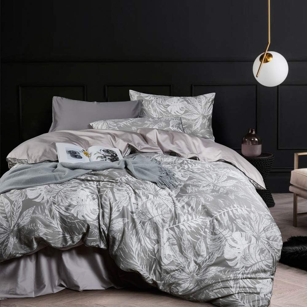 Green 3 Piece Egyptian Cotton Duvet Cover Set Z51133