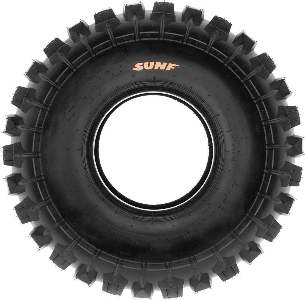 Set of 4 Knobby Sport ATV UTV Tires, 6 PR Tubeless B888