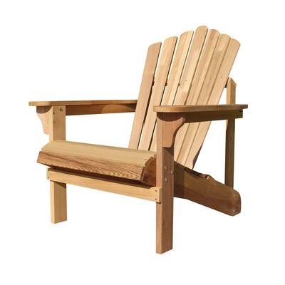 Solid Wood Adirondack Chair E2897