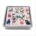 Beaded Napkin Box O789