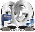 11.10" Front Disc Rotors and Brake Pads 6pc Set M8468