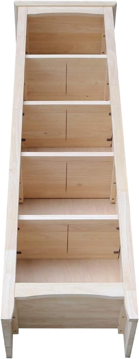 Unfinished Shaker Bookcase N296