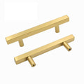 25 Pack Brass Gold Cabinet Handles and Knobs Stainless Steel H3307