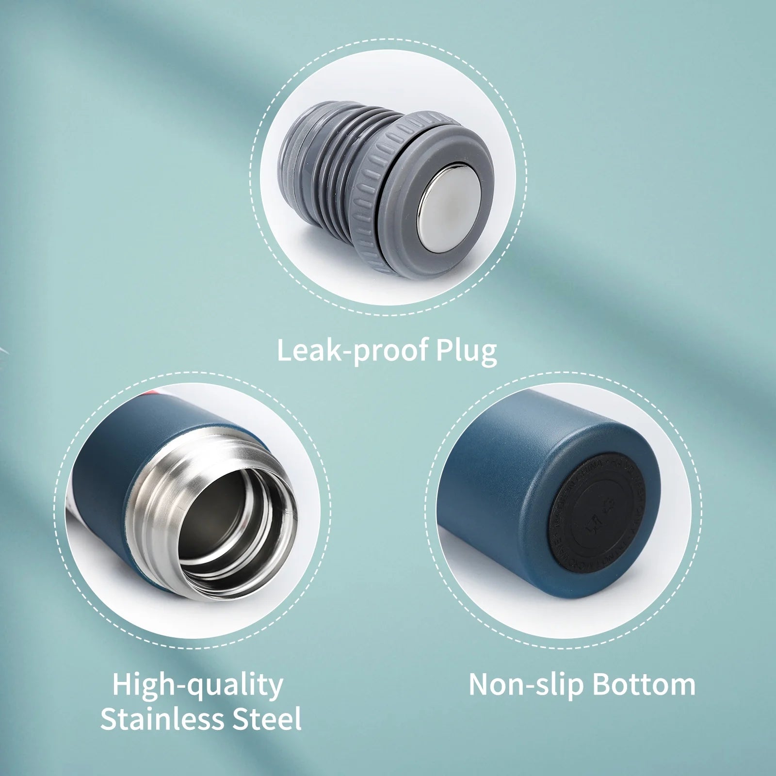 Insulated Stainless Steel Thermos Bottle 500L Y465