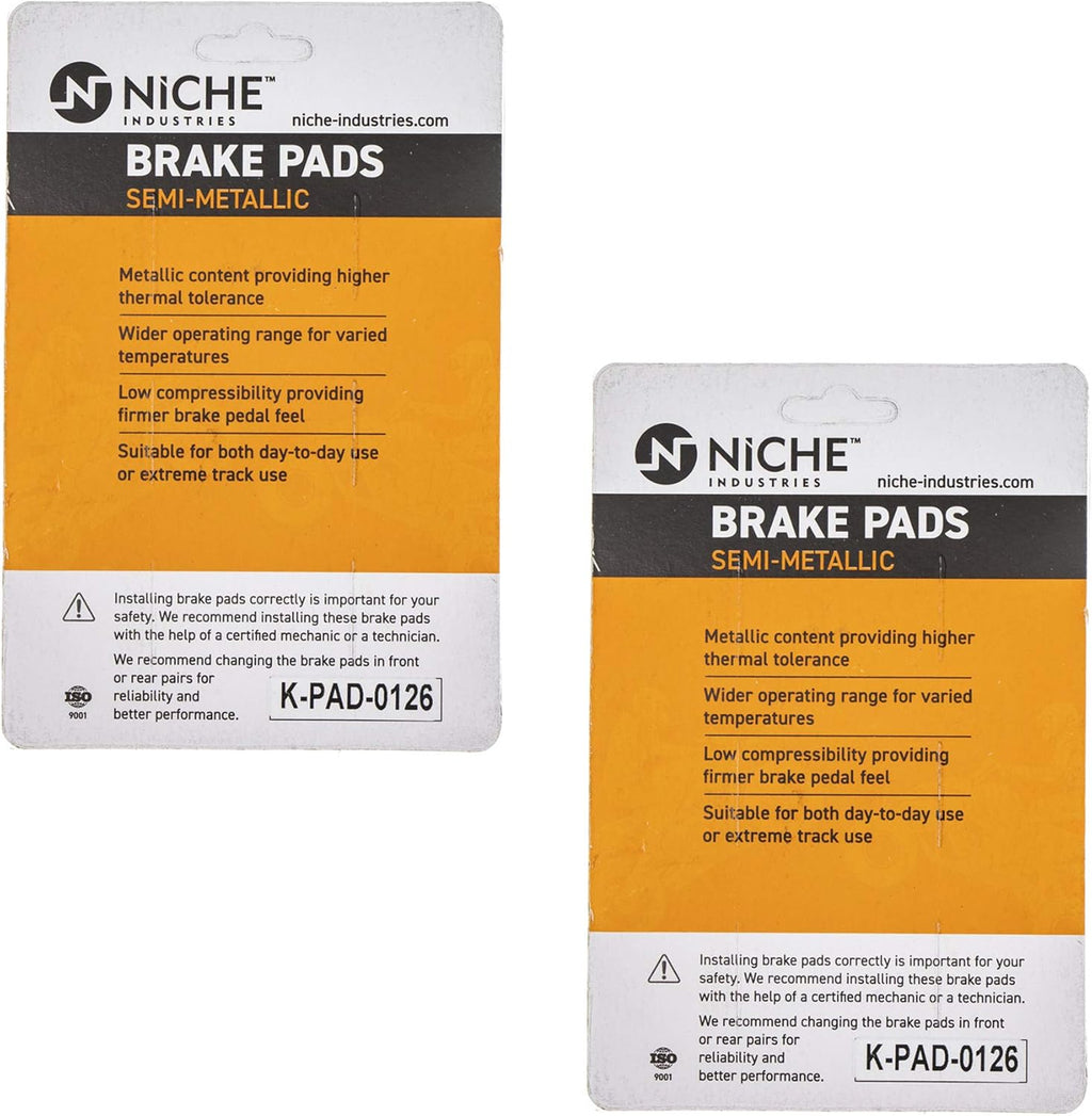 Brake Pad Kit Semi-Metallic Pack of 2 T815