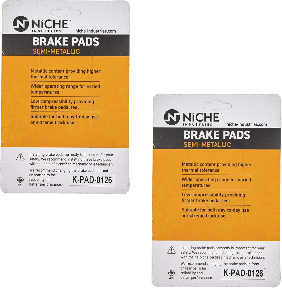 Brake Pad Kit Semi-Metallic Pack of 2 T815