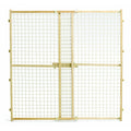 44-in Wood Wire Mesh Pet Gate M9260