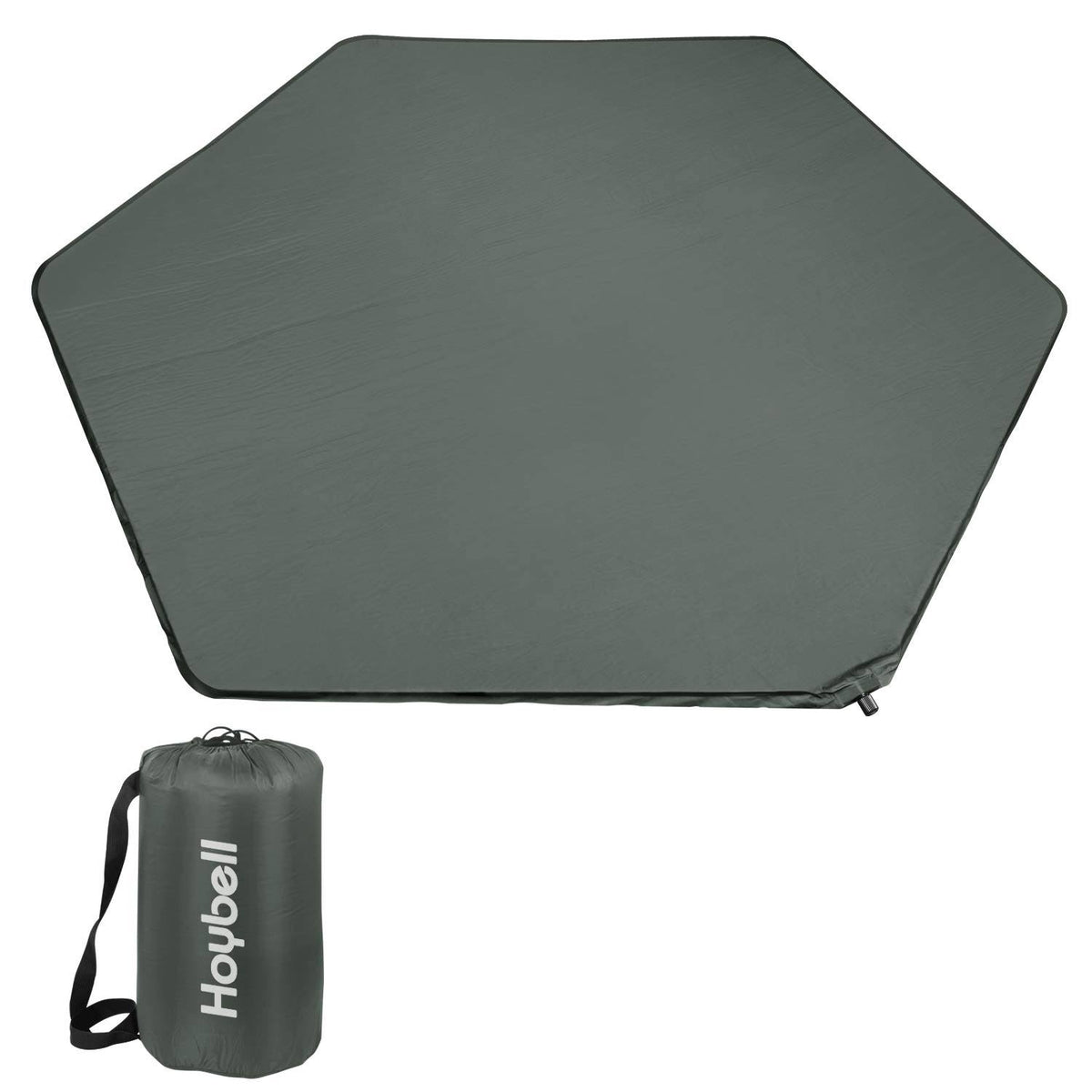 Dark Grey Self Inflatable Playpen Mattress with Carry Case T44597