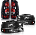 Headlight Assembly and Taillights for Chevy Silverado 1500 2500 A99040