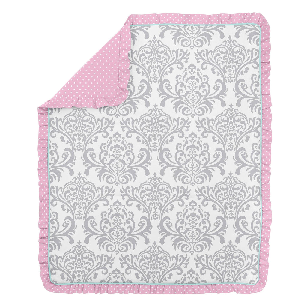 4-Piece Bumperless Crib Bedding Set I3919