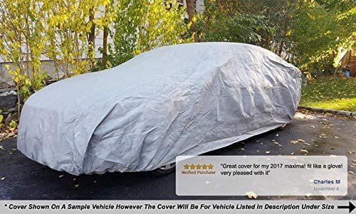 Car Cover with Fleece Lining, Wind Straps U263833