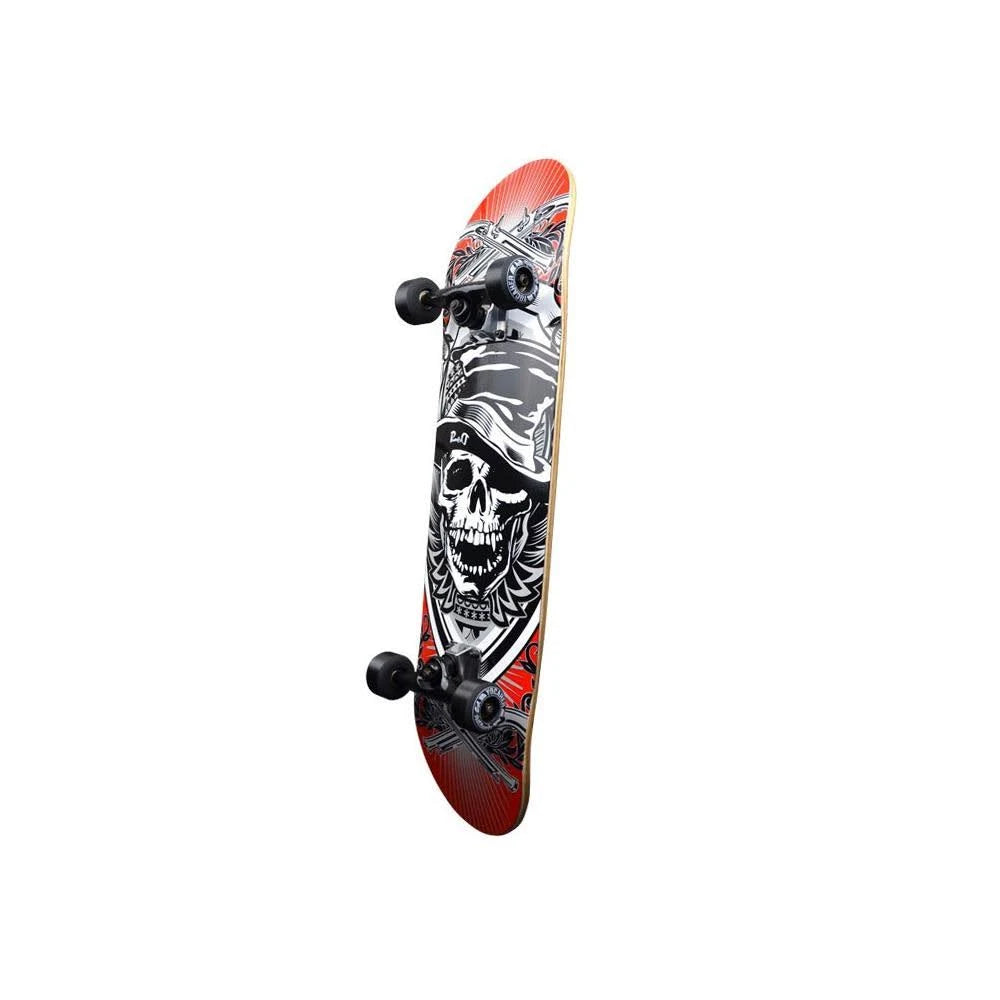 Graphic Skull Complete Skateboard V834