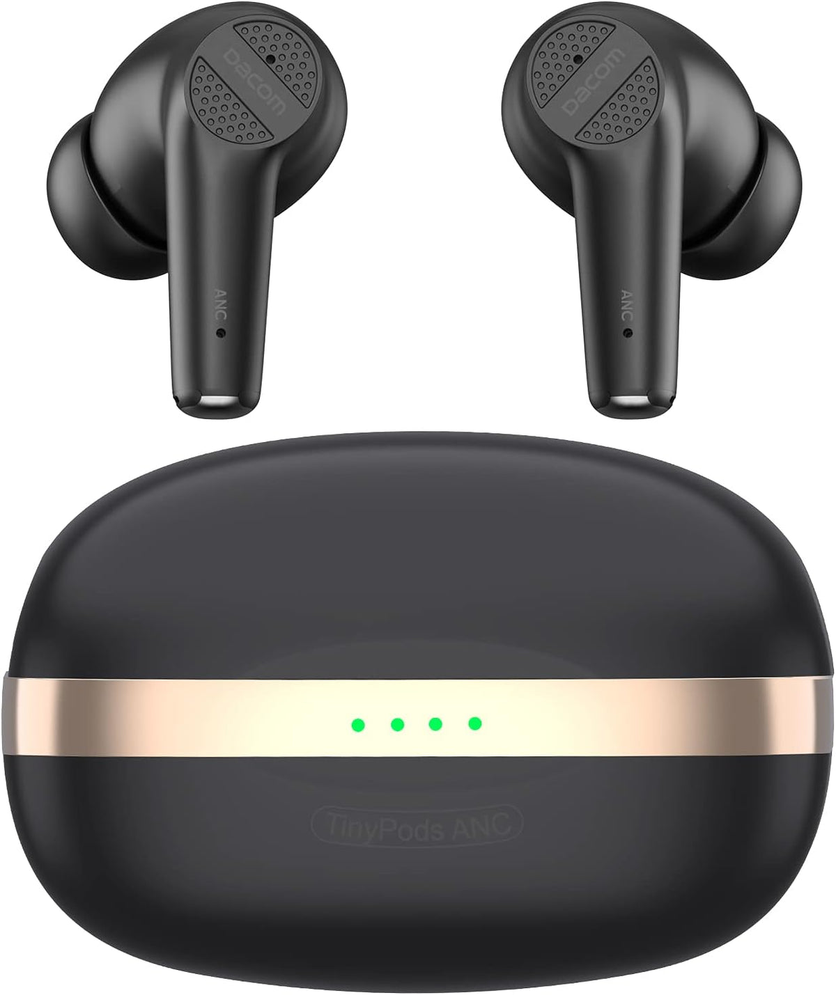 Wireless Earbuds Noise Cancelling Bluetooth Headphones, 32 Hours Playtime, IPX5 Waterproof (Black) V625058