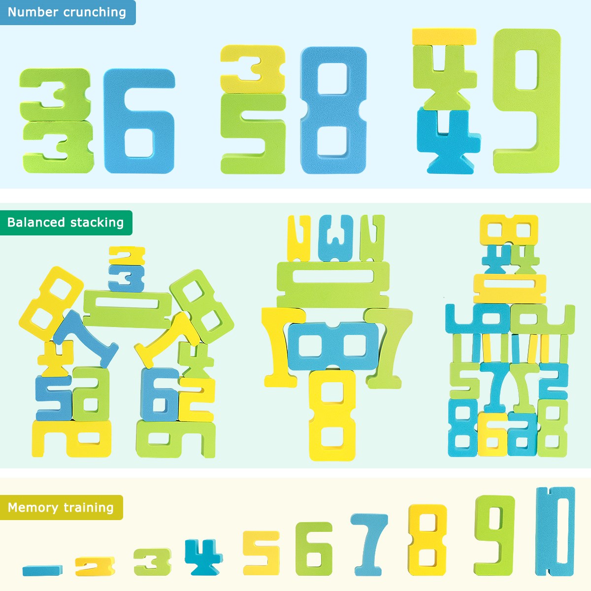 Balanced Stacking Building Blocks Educational Toys X888403