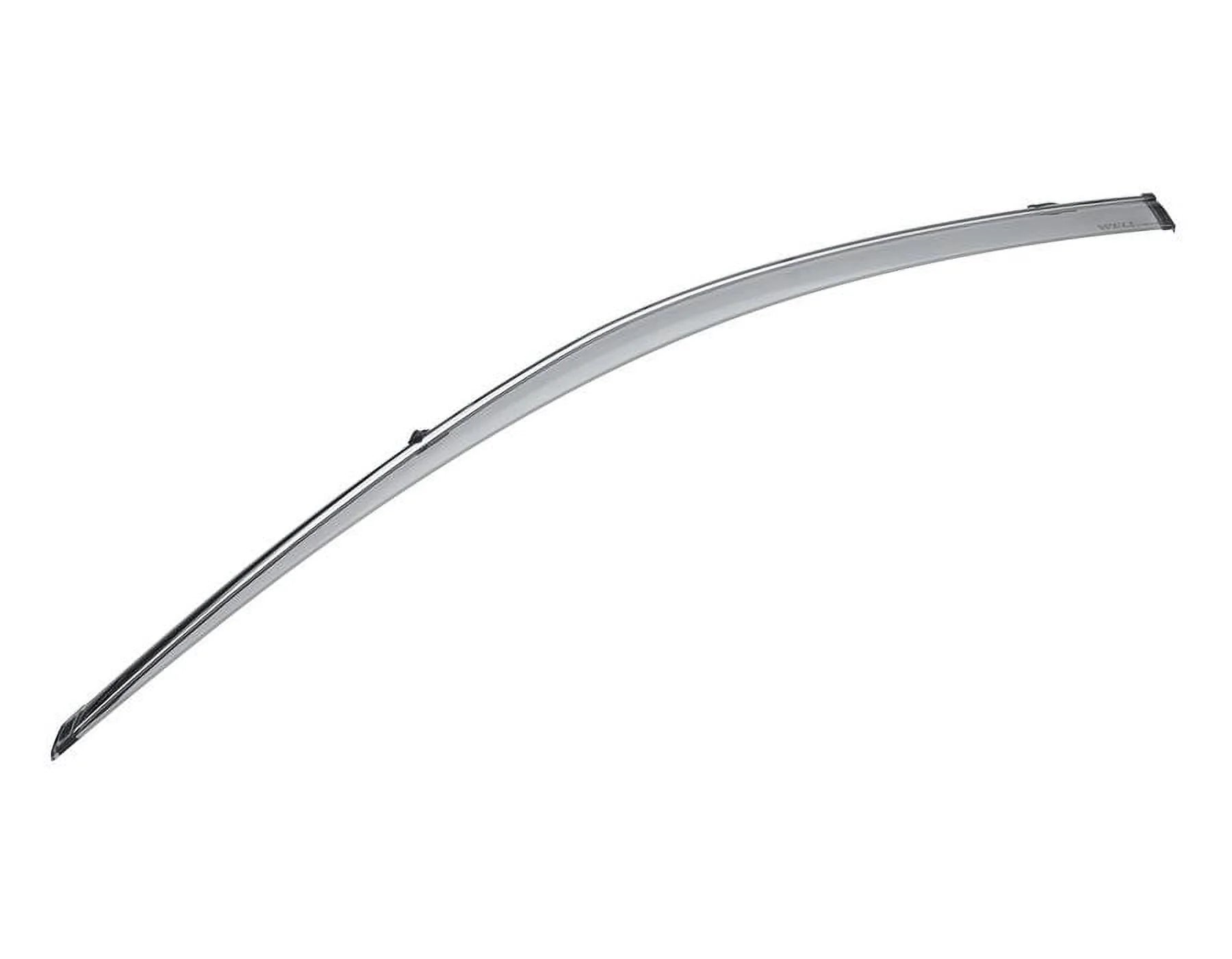 Side Window Visors Rain Guard With Chrome Trim N137