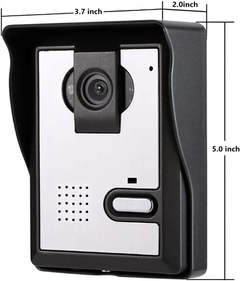 4.3 Inches Wired Video Door Phone System with LCD Monitor and IR Night Vision Camera H153