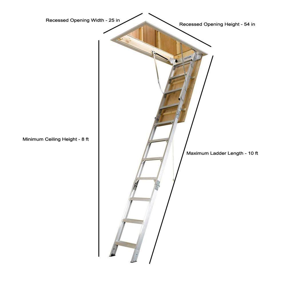 Aluminum Attic Ladder T531272